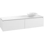 Tvättställsskåp Villeroy & Boch Legato Kompakt 1600 med 2 Lådor för Ocentrerat Ytmonterat Tvättställ från Övriga V&B Serier
