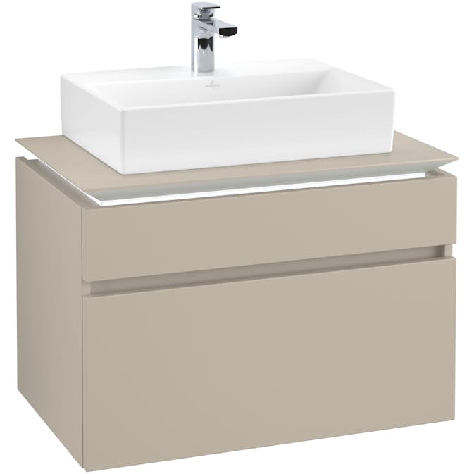 Tvättställsskåp Villeroy & Boch Legato 800 med 2 Lådor för Tvättställ från Memento