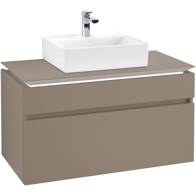 Tvättställsskåp Villeroy & Boch Legato 1000 med 2 Lådor för Tvättställ från Memento