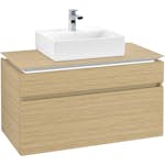 Tvättställsskåp Villeroy & Boch Legato 1000 med 2 Lådor för Tvättställ från Memento