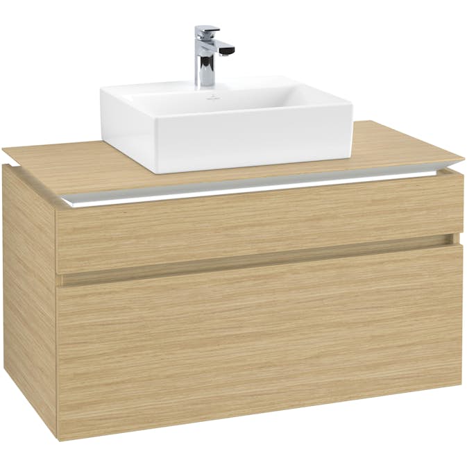 Tvättställsskåp Villeroy & Boch Legato 1000 med 2 Lådor för Tvättställ från Memento