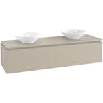 Tvättställsskåp Villeroy & Boch Legato Kompakt 1600 med 2 Lådor för Två Tvättställ från Memento