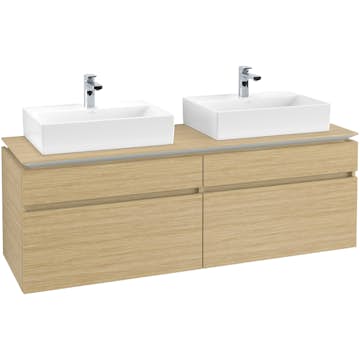 Tvättställsskåp Villeroy & Boch Legato 1600 med 4 Lådor för Två Tvättställ från Memento