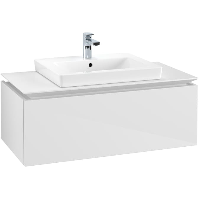 Tvättställsskåp Villeroy & Boch Legato Kompakt 1000 med 1 Låda för Tvättställ från Finion & Subway