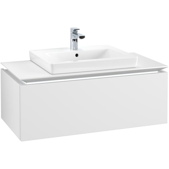 Tvättställsskåp Villeroy & Boch Legato Kompakt 1000 med 1 Låda för Tvättställ från Finion & Subway