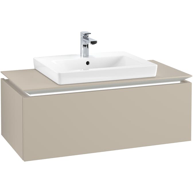 Tvättställsskåp Villeroy & Boch Legato Kompakt 1000 med 1 Låda för Tvättställ från Finion & Subway