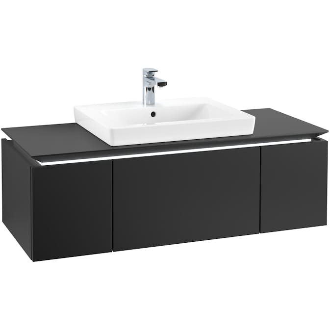 Tvättställsskåp Villeroy & Boch Legato Kompakt med 3 Lådor för Tvättställ