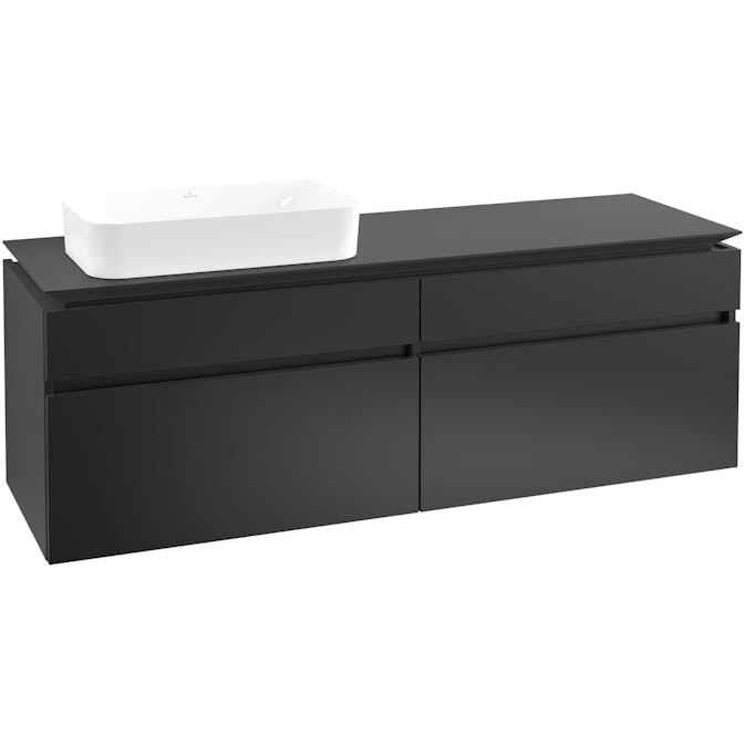 Tvättställsskåp Villeroy & Boch Legato 1600 med 4 Lådor för Ocentrerat Ytmonterat Tvättställ från Finion