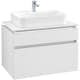 Tvättställsskåp Villeroy & Boch Legato med 2 Lådor för Ytmonterat Tvättställ från Finion & Memento