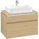 Tvättställsskåp Villeroy & Boch Legato med 2 Lådor för Ytmonterat Tvättställ från Finion & Memento