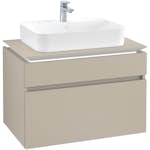 Tvättställsskåp Villeroy & Boch Legato med 2 Lådor för Ytmonterat Tvättställ från Finion & Memento