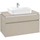 Tvättställsskåp Villeroy & Boch Legato med 2 Lådor för Ytmonterat Tvättställ från Finion & Memento