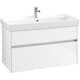 Tvättställsskåp Villeroy & Boch Collaro med 2 Lådor för Inbyggt Skåpstvättställ