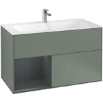 Tvättställsskåp Villeroy & Boch Finion med 2 Lådor och Hylla för Inbyggt Tvättställ