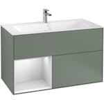 Tvättställsskåp Villeroy & Boch Finion med 2 Lådor och Hylla för Inbyggt Tvättställ