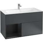 Tvättställsskåp Villeroy & Boch Finion med 2 Lådor och Hylla för Inbyggt Tvättställ