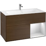 Tvättställsskåp Villeroy & Boch Finion med 2 Lådor och Hylla för Inbyggt Tvättställ