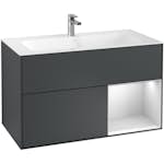 Tvättställsskåp Villeroy & Boch Finion med 2 Lådor och Hylla för Inbyggt Tvättställ