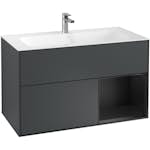 Tvättställsskåp Villeroy & Boch Finion med 2 Lådor och Hylla för Inbyggt Tvättställ