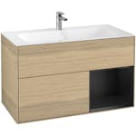 Tvättställsskåp Villeroy & Boch Finion med 2 Lådor och Hylla för Inbyggt Tvättställ