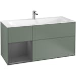 Tvättställsskåp Villeroy & Boch Finion med 3 Lådor och Hylla för Inbyggt Tvättställ