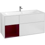 Tvättställsskåp Villeroy & Boch Finion med 3 Lådor och Hylla för Inbyggt Tvättställ