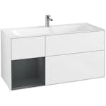Tvättställsskåp Villeroy & Boch Finion med 3 Lådor och Hylla för Inbyggt Tvättställ
