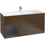 Tvättställsskåp Villeroy & Boch Finion med 3 Lådor och Hylla för Inbyggt Tvättställ