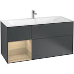 Tvättställsskåp Villeroy & Boch Finion med 3 Lådor och Hylla för Inbyggt Tvättställ