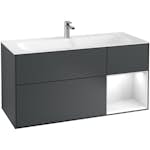 Tvättställsskåp Villeroy & Boch Finion med 3 Lådor och Hylla för Inbyggt Tvättställ