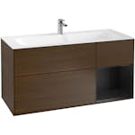 Tvättställsskåp Villeroy & Boch Finion med 3 Lådor och Hylla för Inbyggt Tvättställ