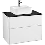 Tvättställsskåp Villeroy & Boch Finion med 2 Lådor och Bänkskiva för Kompakt Tvättställ