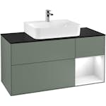 Tvättställsskåp Villeroy & Boch Finion med 3 Lådor Hylla och Bänkskiva för Centrerat Tvättställ