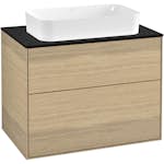 Tvättställsskåp Villeroy & Boch Finion med 2 Lådor och Bänkskiva för Fristående Tvättställ