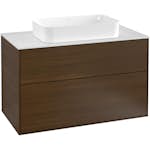 Tvättställsskåp Villeroy & Boch Finion med 2 Lådor och Bänkskiva för Fristående Tvättställ