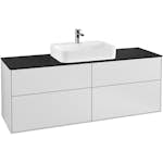 Tvättställsskåp Villeroy & Boch Finion med 4 Lådor och Bänkskiva för Ytmonterat Tvättställ