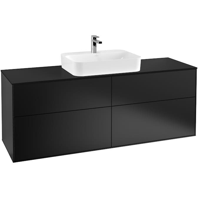 Tvättställsskåp Villeroy & Boch Finion med 4 Lådor och Bänkskiva för Ytmonterat Tvättställ