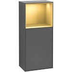 Väggskåp Villeroy & Boch Finion med 1 Dörr och Öppen Hylla Uppe 418 mm