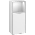 Väggskåp Villeroy & Boch Finion med 1 Dörr och Öppen Hylla Uppe 418 mm