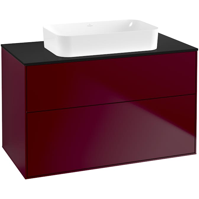 Tvättställsskåp Villeroy & Boch Finion med 2 Lådor och Bänkskiva för Fristående Tvättställ