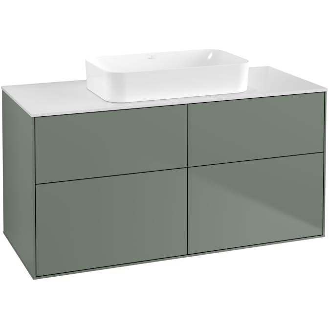 Tvättställsskåp Villeroy & Boch Finion med 4 Lådor och Bänkskiva för Fristående Tvättställ