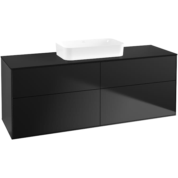 Tvättställsskåp Villeroy & Boch Finion med 4 Lådor och Bänkskiva för Fristående Tvättställ