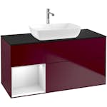 Tvättställsskåp Villeroy & Boch Finion med 3 Lådor Hylla och Bänkskiva för Fristående Tvättställ från Artis & Collaro