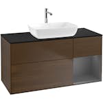 Tvättställsskåp Villeroy & Boch Finion med 3 Lådor Hylla och Bänkskiva för Fristående Tvättställ från Artis & Collaro