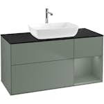 Tvättställsskåp Villeroy & Boch Finion med 3 Lådor Hylla och Bänkskiva för Fristående Tvättställ från Artis & Collaro