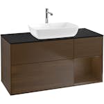 Tvättställsskåp Villeroy & Boch Finion med 3 Lådor Hylla och Bänkskiva för Fristående Tvättställ från Artis & Collaro