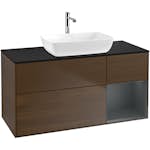 Tvättställsskåp Villeroy & Boch Finion med 3 Lådor Hylla och Bänkskiva för Fristående Tvättställ från Artis & Collaro