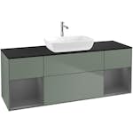 Tvättställsskåp Villeroy & Boch Finion med Två Hyllor och Bänkskiva för Fristående Tvättställ från Artis & Collaro