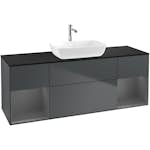 Tvättställsskåp Villeroy & Boch Finion med Två Hyllor och Bänkskiva för Fristående Tvättställ från Artis & Collaro