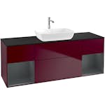 Tvättställsskåp Villeroy & Boch Finion med Två Hyllor och Bänkskiva för Fristående Tvättställ från Artis & Collaro